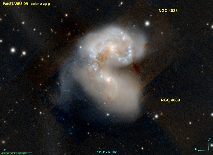 Galaxies des Antennes