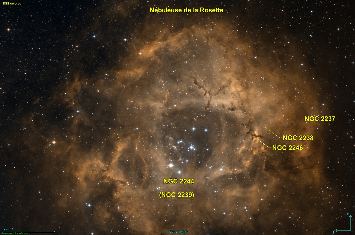 Nébuleuse de la Rosette