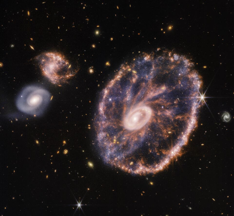 Galaxie de la Roue de chariot